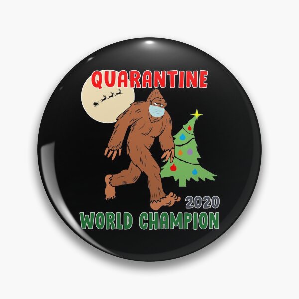 Item preview, Quarantine World Champion Sasquatch Mask Christmas. designed and sold by MAXXEXCHANGE.