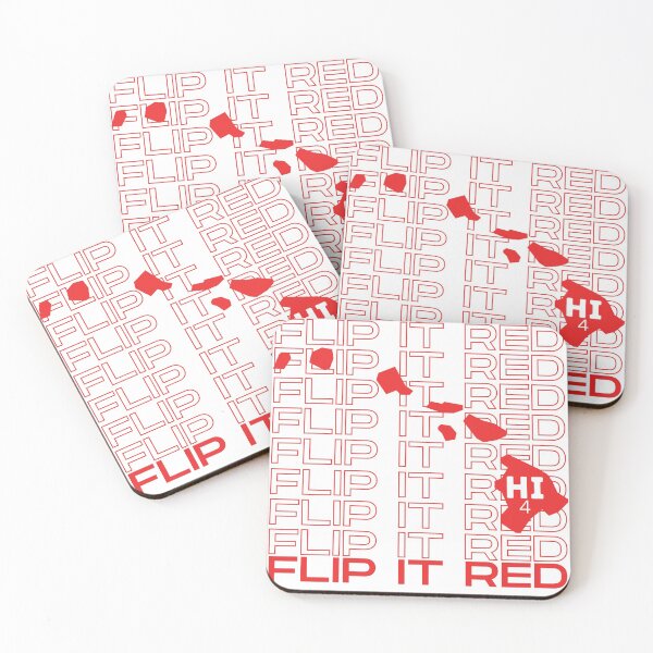 Item preview, Flip It Red Hawaii designed and sold by SquaredApple.