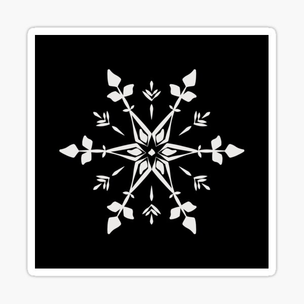 flocon Sticker