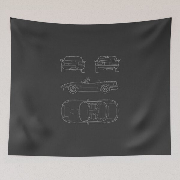 Item preview, Plano Mazda MX-5 NA Miata designed and sold by Demetros Design Studio.