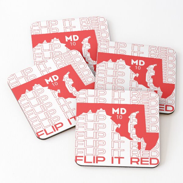 Item preview, Flip It Red Maryland designed and sold by SquaredApple.