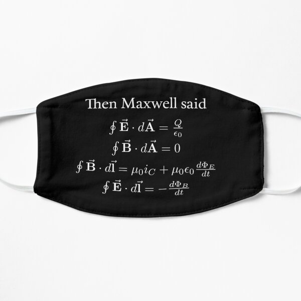 Maxwell equations T-Shirt Mask