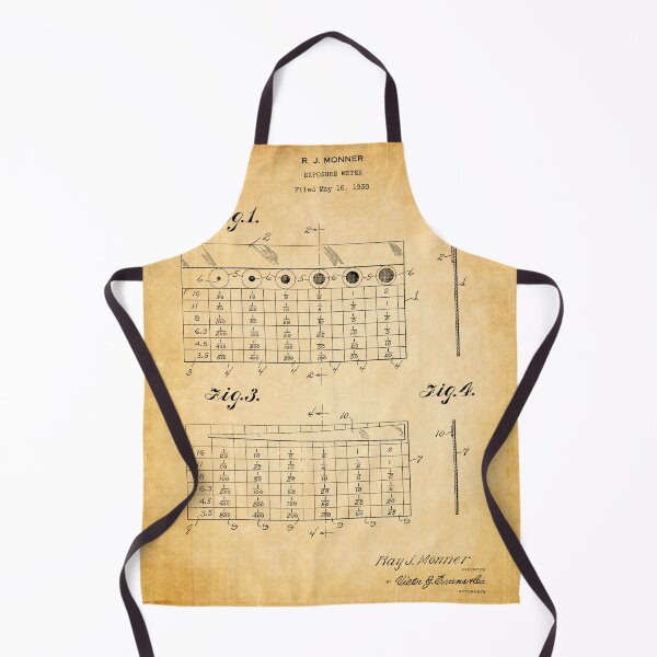Item preview, Exposure meter 1939 patent antique designed and sold by InkedArtPrints.