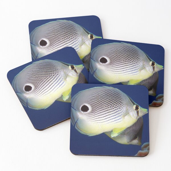 Item preview, Four eyed butterflyfish designed and sold by AWLPIX.
