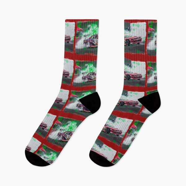 Item preview, Red beast drift car hangs it all out hard! designed and sold by shaynetwright.