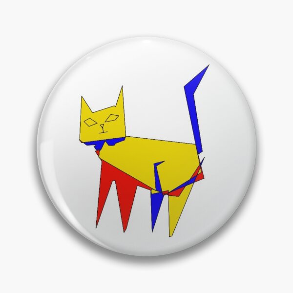 Item preview, Cubist Cat designed and sold by ShkarksArt.