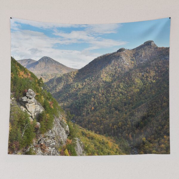 Item preview, Appalachian Mountain Gorge Fall Foliage Landscape View designed and sold by mbarimo7.