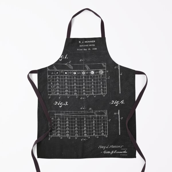 Item preview, Exposure meter 1939 patent chalkboard designed and sold by InkedArtPrints.