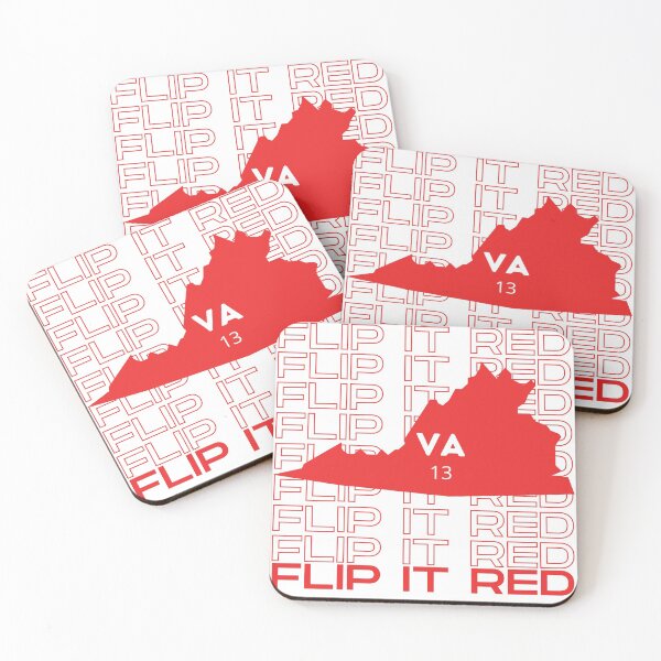 Item preview, Flip It Red Virginia designed and sold by SquaredApple.