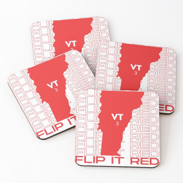 Item preview, Flip It Red Vermont designed and sold by SquaredApple.