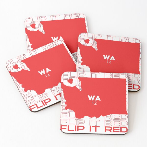 Item preview, Flip It Red Washington designed and sold by SquaredApple.