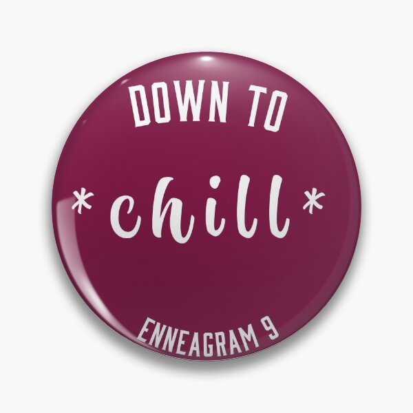 Item preview, Down to Chill | Enneagram 9 designed and sold by WellDesignedByK.