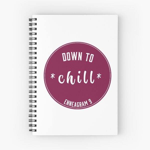 Item preview, Down to Chill | Enneagram 9 designed and sold by WellDesignedByK.