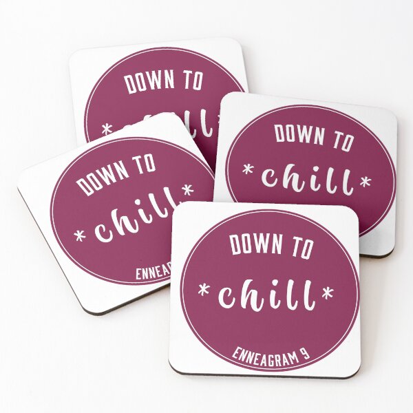 Item preview, Down to Chill | Enneagram 9 designed and sold by WellDesignedByK.