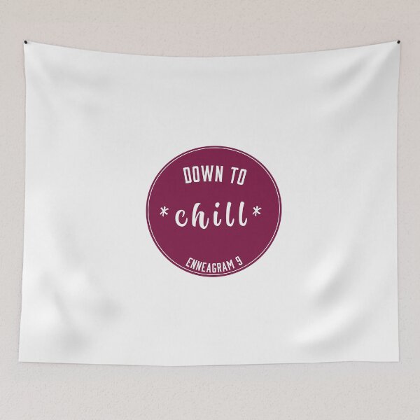 Item preview, Down to Chill | Enneagram 9 designed and sold by WellDesignedByK.