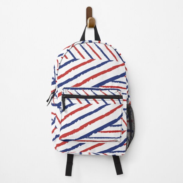 Item preview, French Stripe (Red & Navy) designed and sold by LoveBirdGallery.