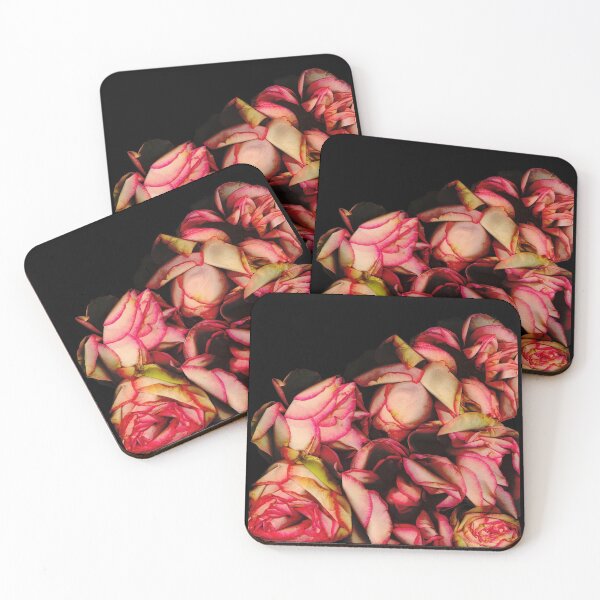 Item preview, Rose Cascade 2 Dark Floral designed and sold by LindasPhotoArt.