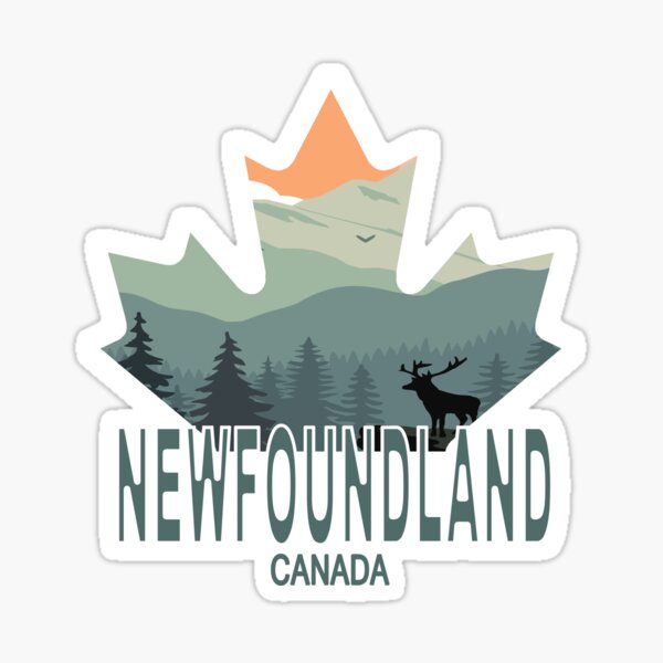 Vista previa del artículo con la obra «NewFoundland Canadá, Bandera canadiense», diseñado y vendido por jhussar.