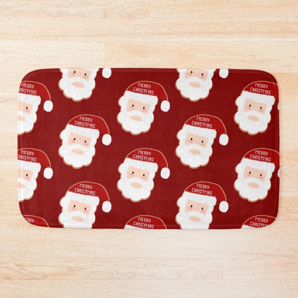Item preview, santa cookie shape christmas treat designed and sold by crizzysketch.