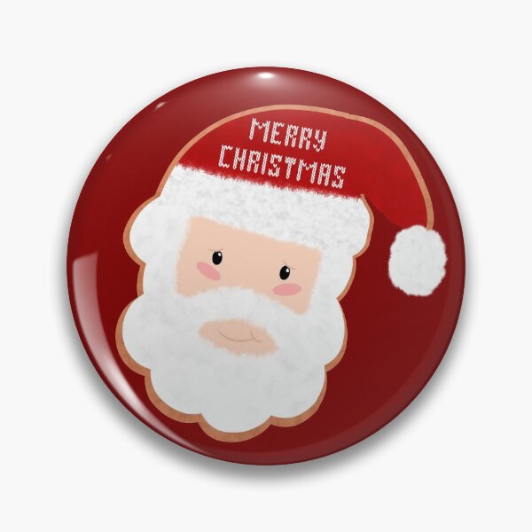 Item preview, santa cookie shape christmas treat designed and sold by crizzysketch.