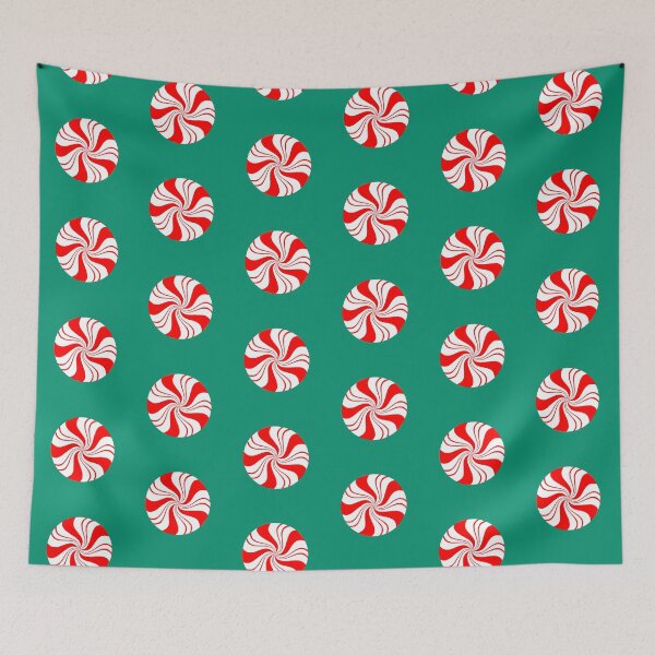 Item preview, Round Peppermint Christmas Candy designed and sold by Deborah Camp.