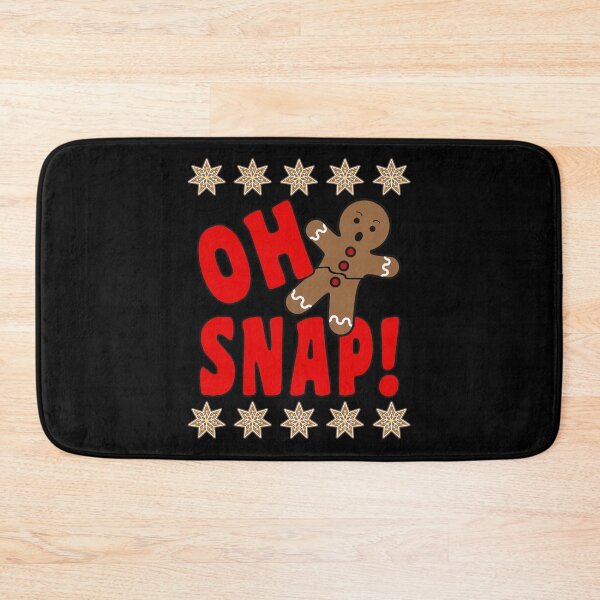 Item preview, Oh Snap | 2020 Festive Christmas Broken Gingerbread Man designed and sold by 4wordsmovement.