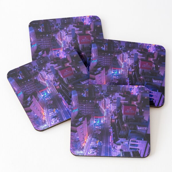 Item preview, Tokyo City Night Views designed and sold by Neondreamscapes.