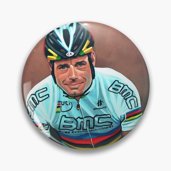 Item preview, Cadel Evans painting designed and sold by PaulMeijering.