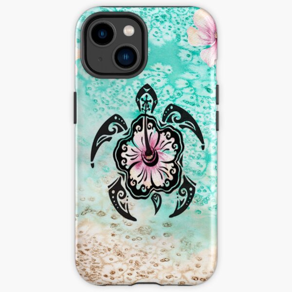 Hibiskusschildkröte iPhone Robuste Hülle