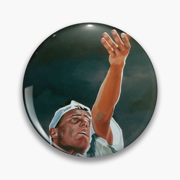 Item preview, Lleyton Hewitt painting designed and sold by PaulMeijering.
