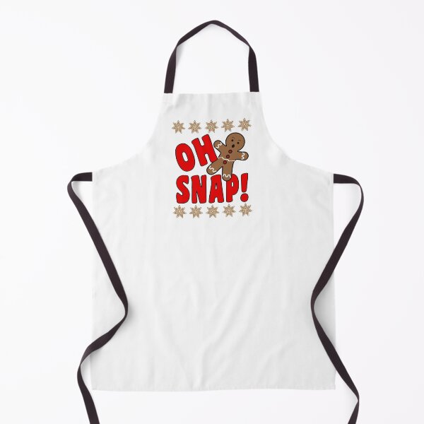 Item preview, Oh Snap | Festive Funny Christmas Broken Gingerbread Man designed and sold by 4wordsmovement.