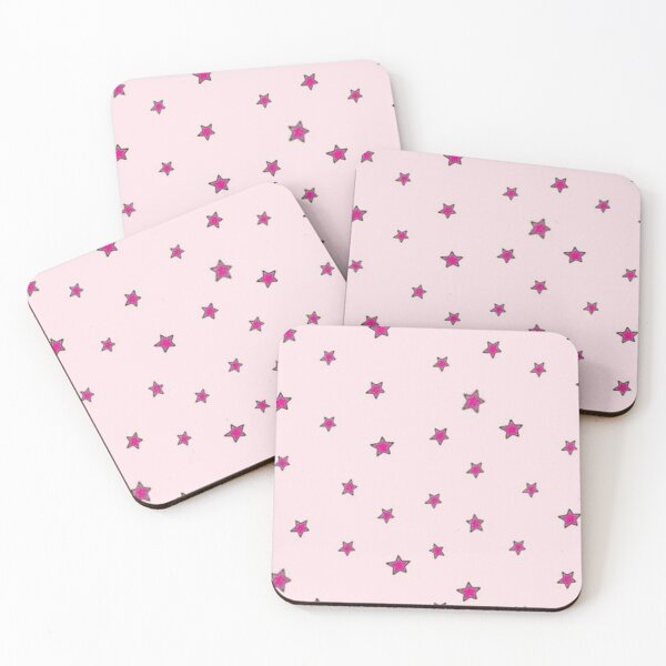 Item preview, dark pink stars designed and sold by pizzarolls0607.