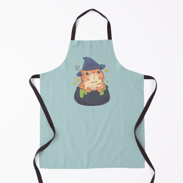 Item preview, Wilson the witch cat designed and sold by LauraPemArt.