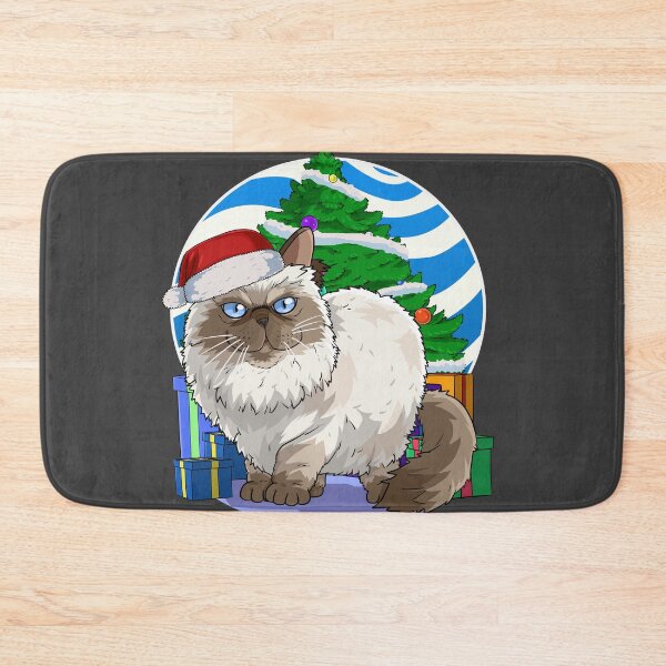 Item preview, Himalayan Persian Cat Santa Christmas Tree Gift designed and sold by Nosek1ng.