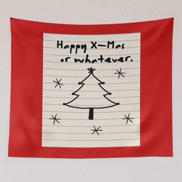 Item preview, Happy Xmas or Whatever Lazy Christmas Card designed and sold by MixedBagMerch.