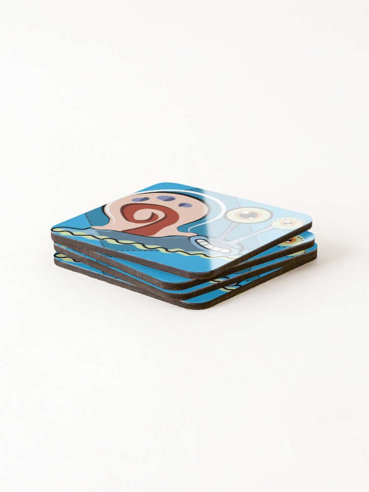 Thumbnail 4 of 5, Coasters (Set of 4), Cool Snail! designed and sold by Raul-Raziel.