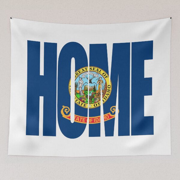 Item preview, Idaho Home - State Flag designed and sold by DonDota.