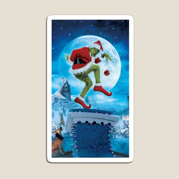 grinch inspired Magnet