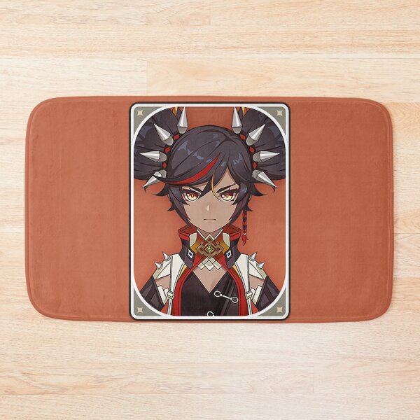 Item preview, Genshin Impact Xinyan Card designed and sold by Krimsy.