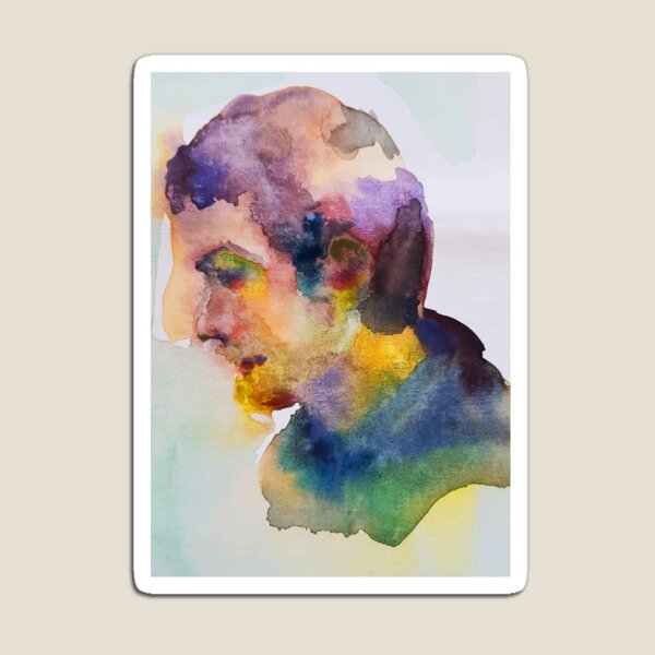 Portrait Man 3 Magnet