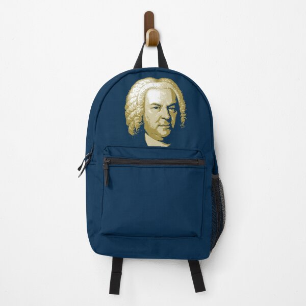 Item preview, Johann Sebastian Bach Sepia Blue Portrait designed and sold by zavadadesigns.