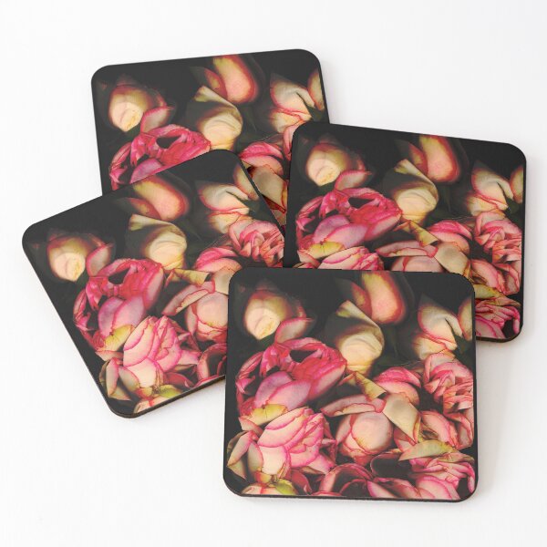 Item preview, Rose Cascade 3 Dark Floral designed and sold by LindasPhotoArt.