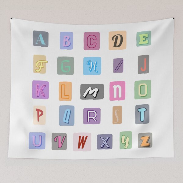 Item preview, Alphabet letters (for Stickers choose Large or Extra Large!) designed and sold by taniasofia.