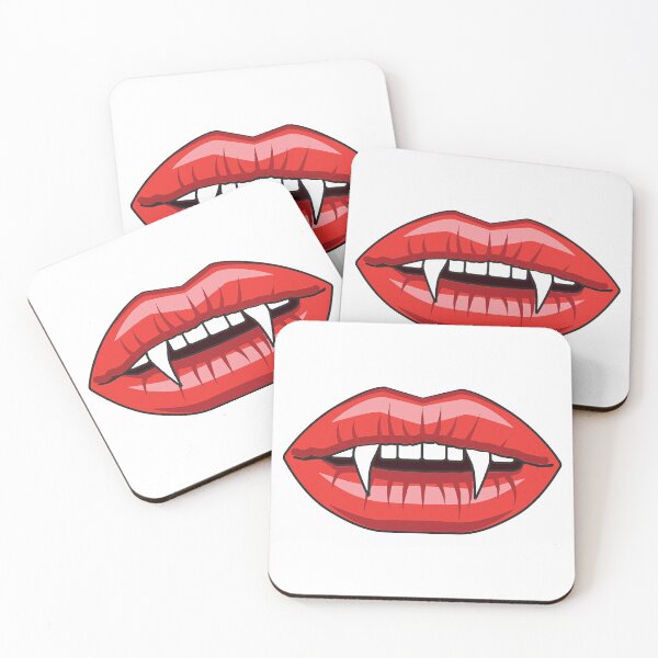 Item preview, Vampire lips with fangs  designed and sold by yassinehelal.