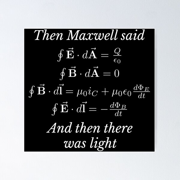 Item preview, maxwells equations designed and sold by lmswebdev.