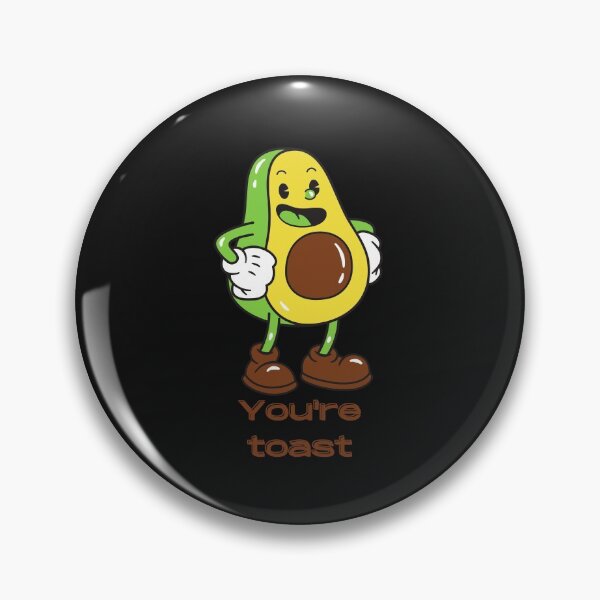 Item preview, I'm with Avocado, You're Toast, Avocado pun designed and sold by Farprintod.