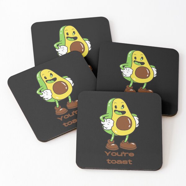 Item preview, I'm with Avocado, You're Toast, Avocado pun designed and sold by Farprintod.
