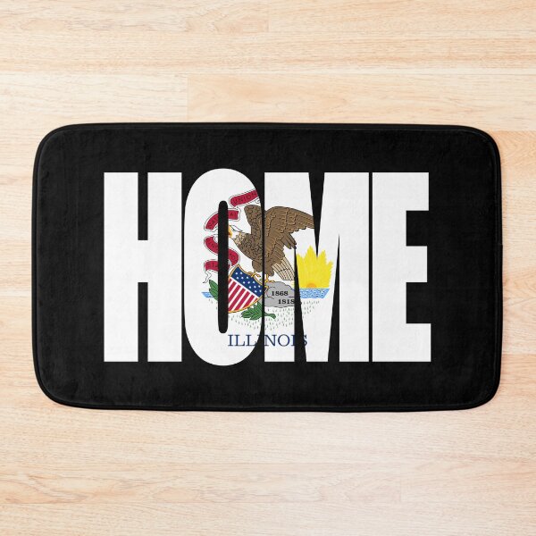Item preview, Illinois Home - State Flag designed and sold by DonDota.