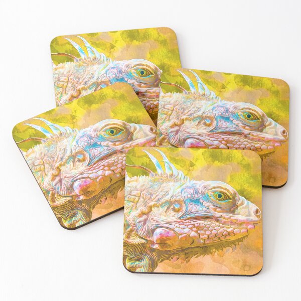 Item preview, Psychedelic Iguana designed and sold by TheBearandBunny.