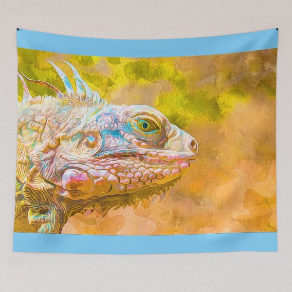 Item preview, Psychedelic Iguana designed and sold by TheBearandBunny.